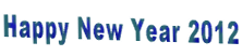 Happy New Year 2012 